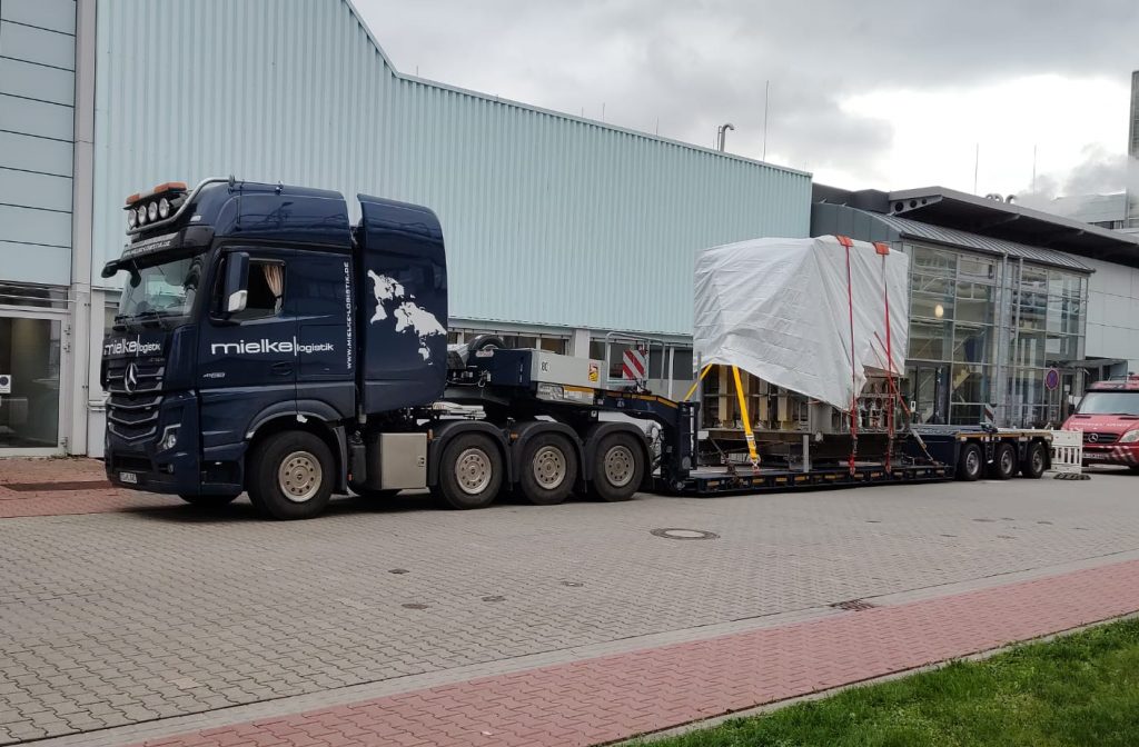 3Achs Tiefbett Mielke Logistik