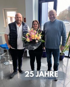 Jubiläum Ramona 25 Jahre Mielke Logistik