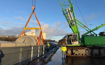 Schwertransport Mielke Logistik in die USA (2)