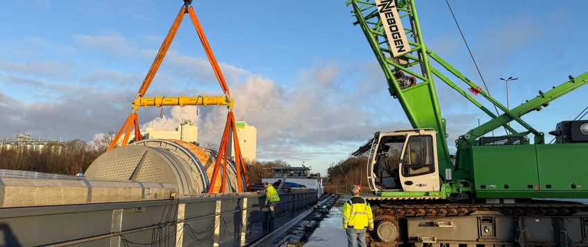 Schwertransport Mielke Logistik in die USA (2)
