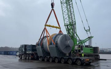 Schwertransport Mielke Logistik in die USA (6)