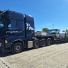 Schlepper mit 4,10m Breite erfolgreich angeliefert